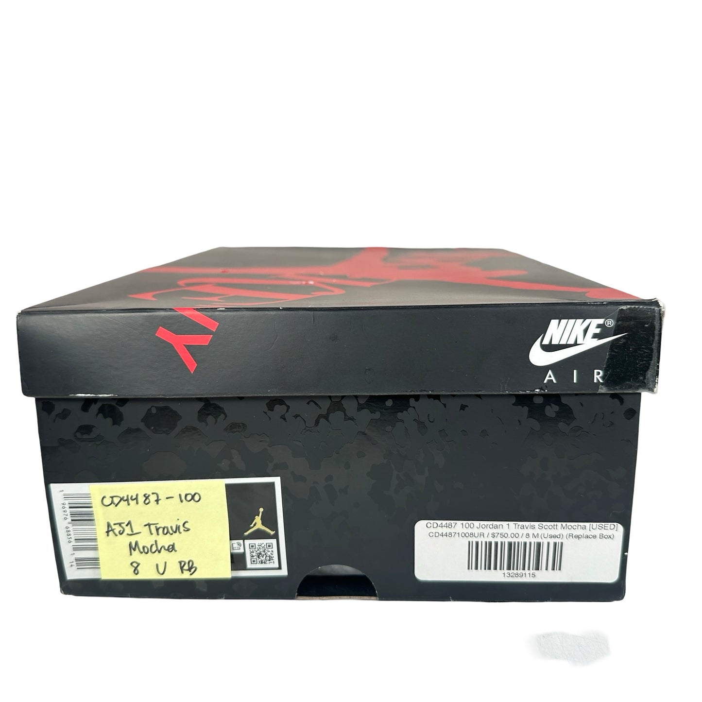 CD4487 100 Jordan 1 Retro High OG SP Travis Scott Mocha [USED] - 8 M (Used) (Replace Box)