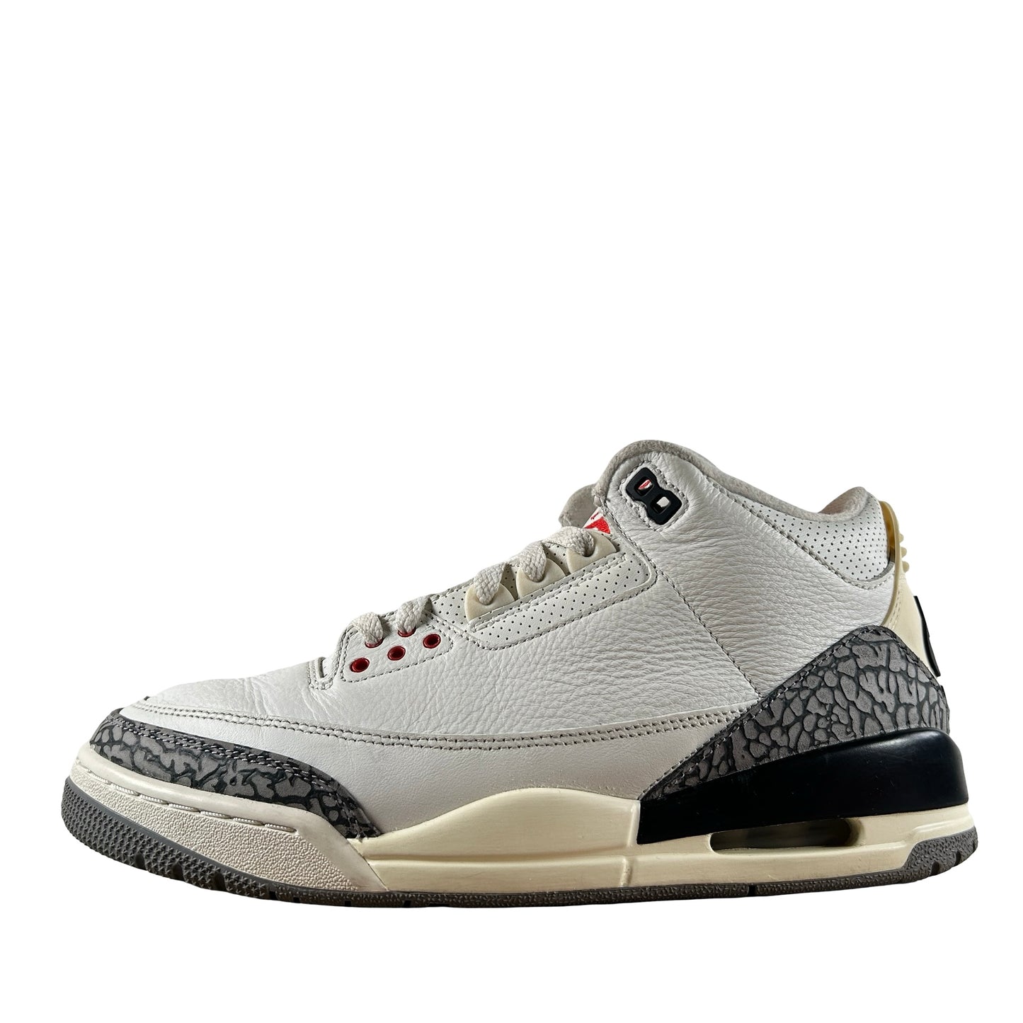 DN3707 100 Jordan 3 Retro White Cement Reimagined [USED] - 9 M (Used28)