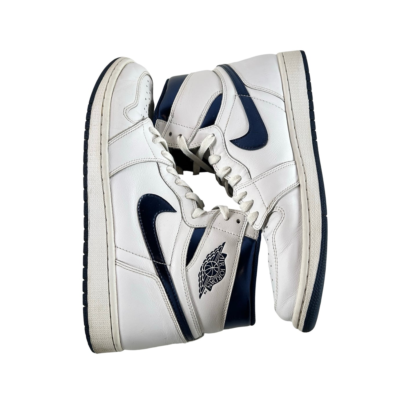555088 106 Air Jordan 1 Retro High OG Metallic Navy 2016 [USED] - 11.5 (Used)