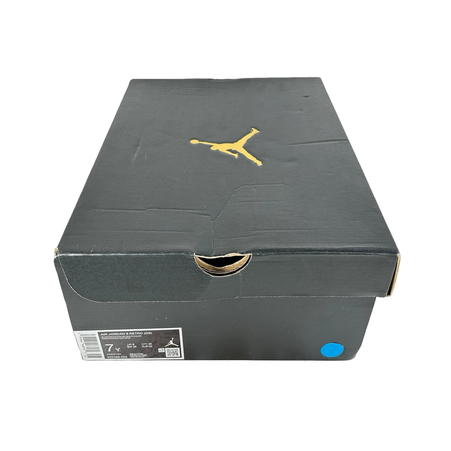 305368 006 Jordan 8 Retro Aqua (2025) (GS) [USED] - 7 Y (Used)