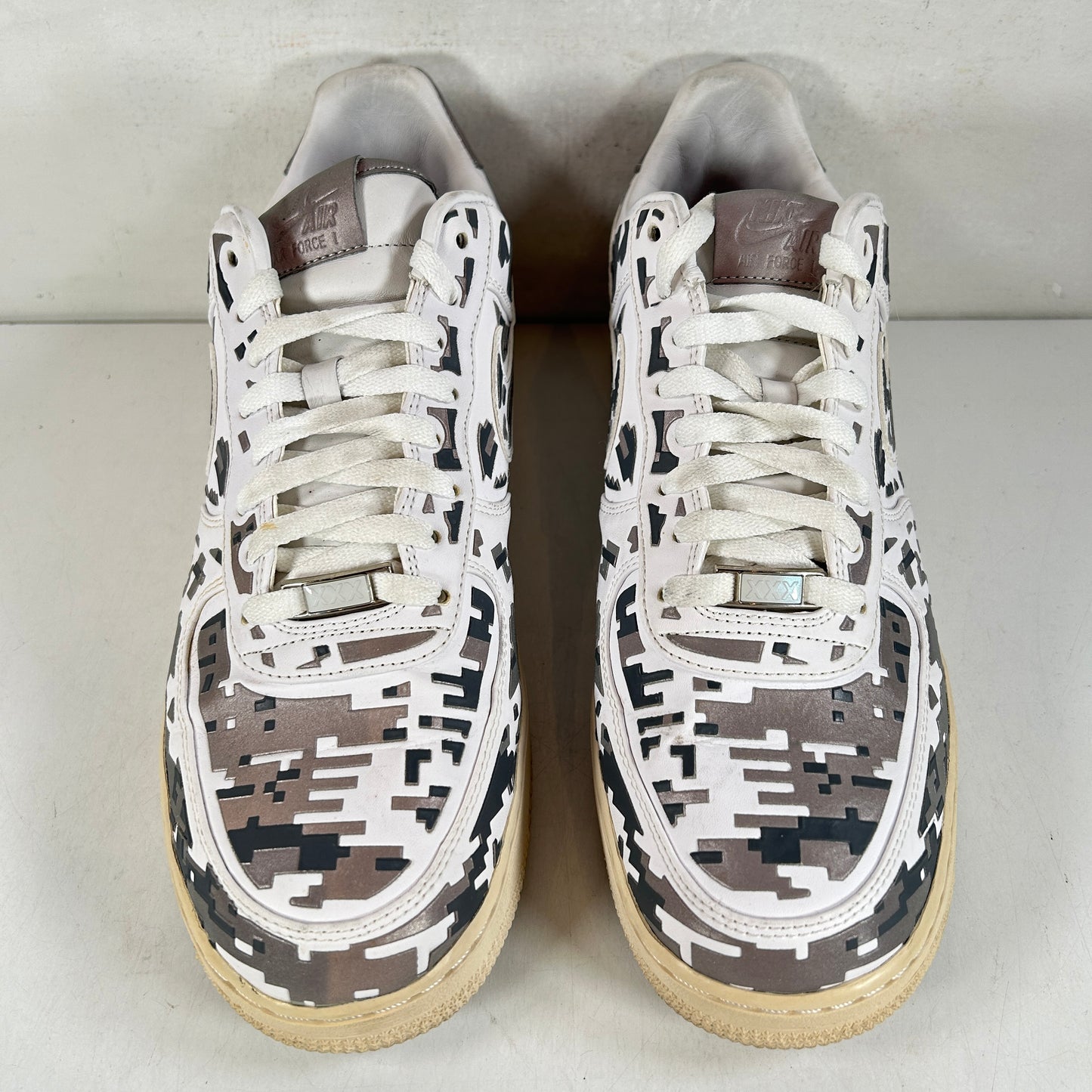 520505 100 Nike Air Force 1 Low Digi Camo [USED] - 11 M (Used) (No Box)