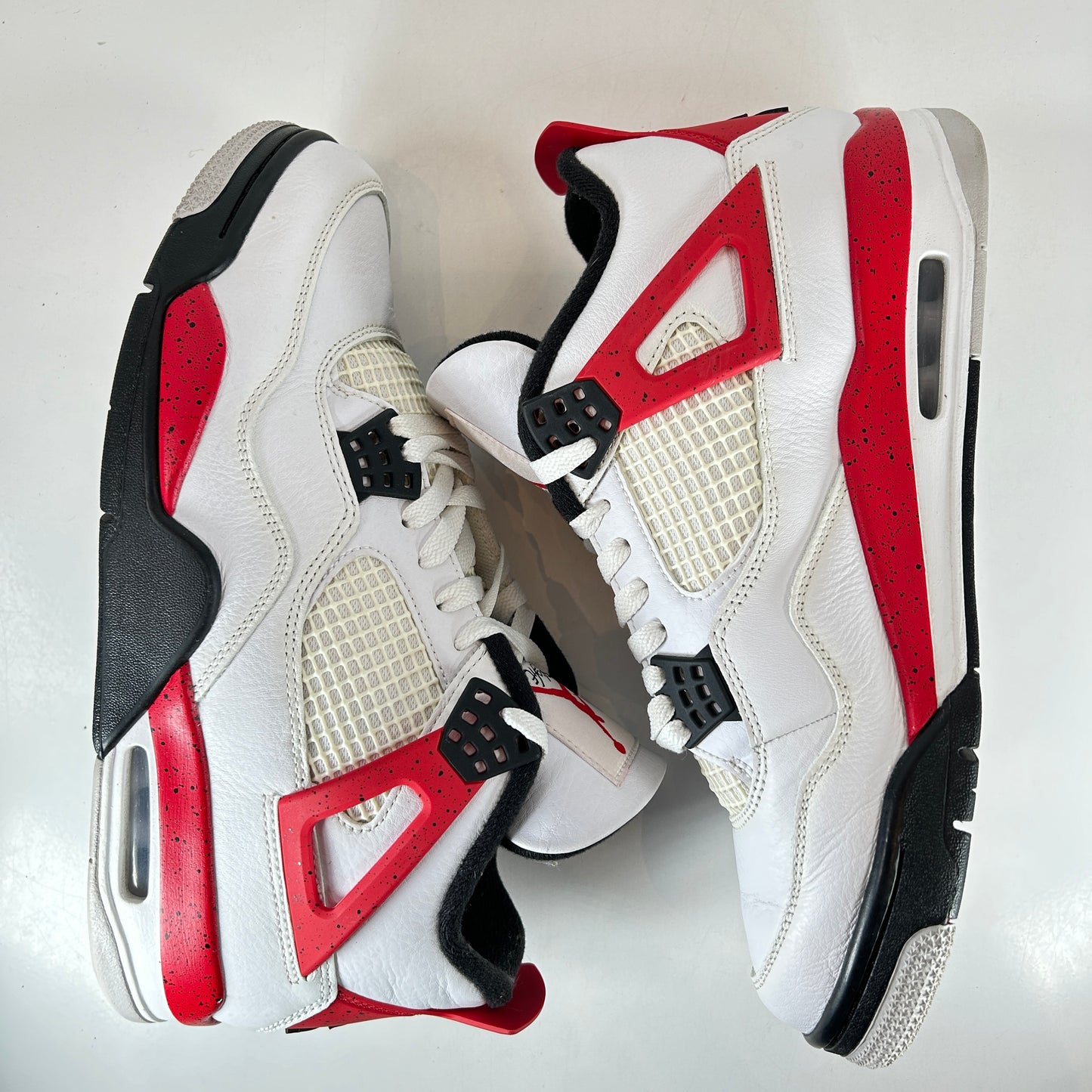 DH6927 161 Jordan 4 Retro Red Cement [USED] - 10 M (Used)