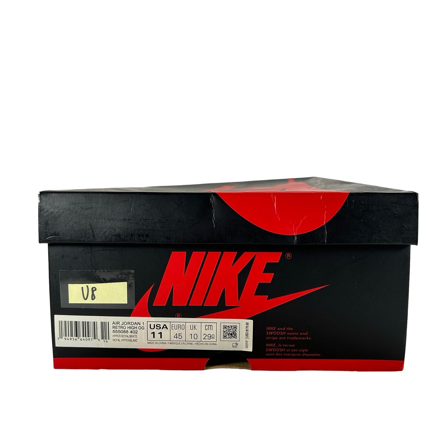 555088 402 Jordan 1 Hyper Royal [USED] - 11 M (Used8)