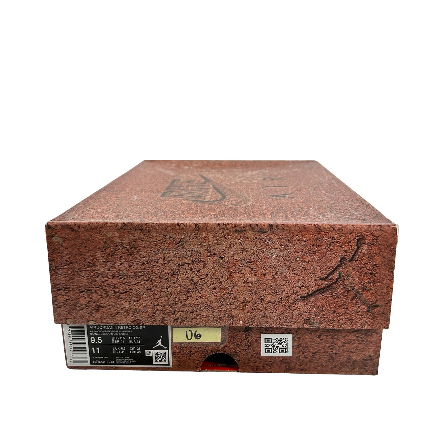 HF4340 800 Air Jordan 4 Retro OG SP Nigel Sylvester Brick by Brick [USED] - 9.5 M (Used6)