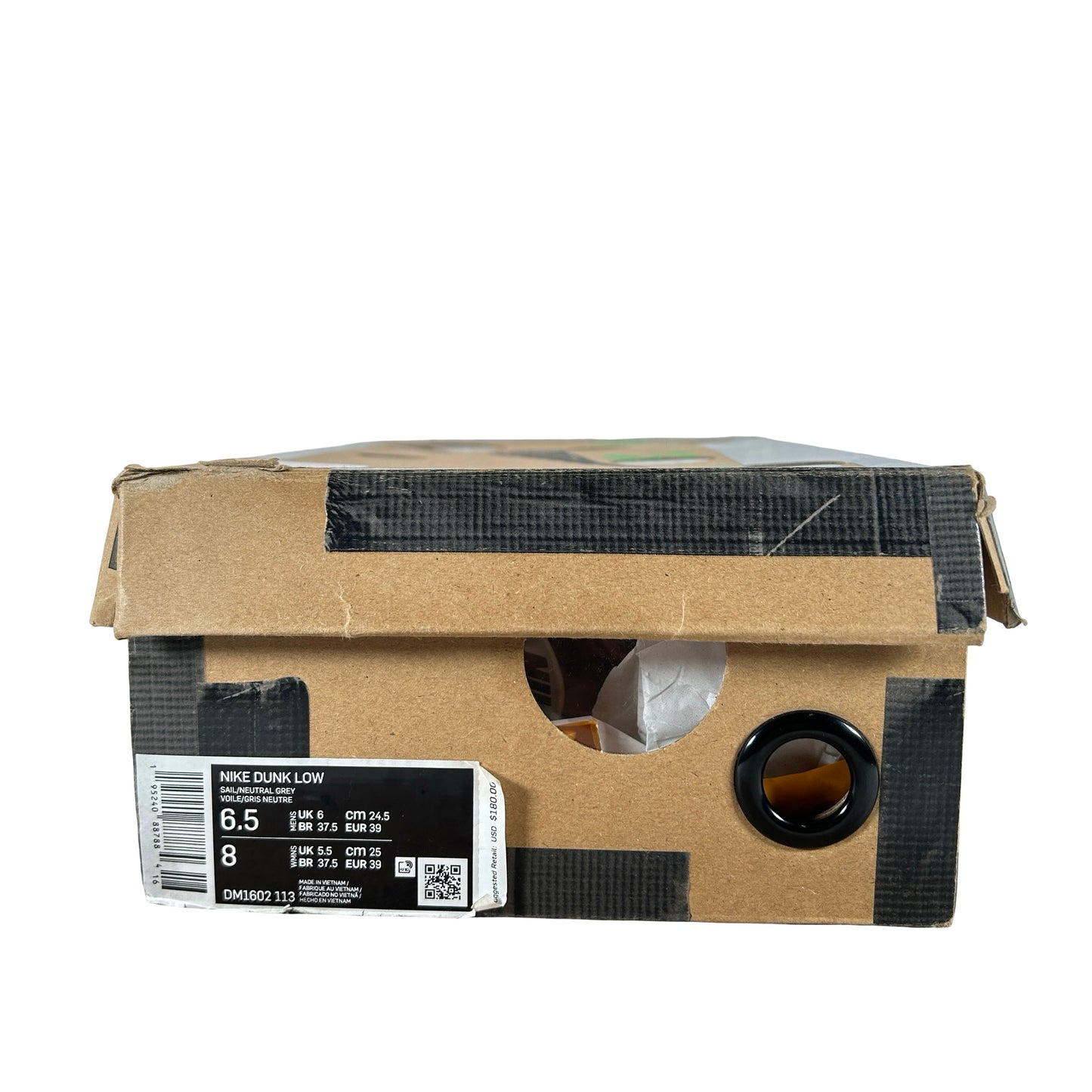 DM1602 113 Nike Dunk Low Off-White Lot 5 [USED] - 6.5 M (Used)