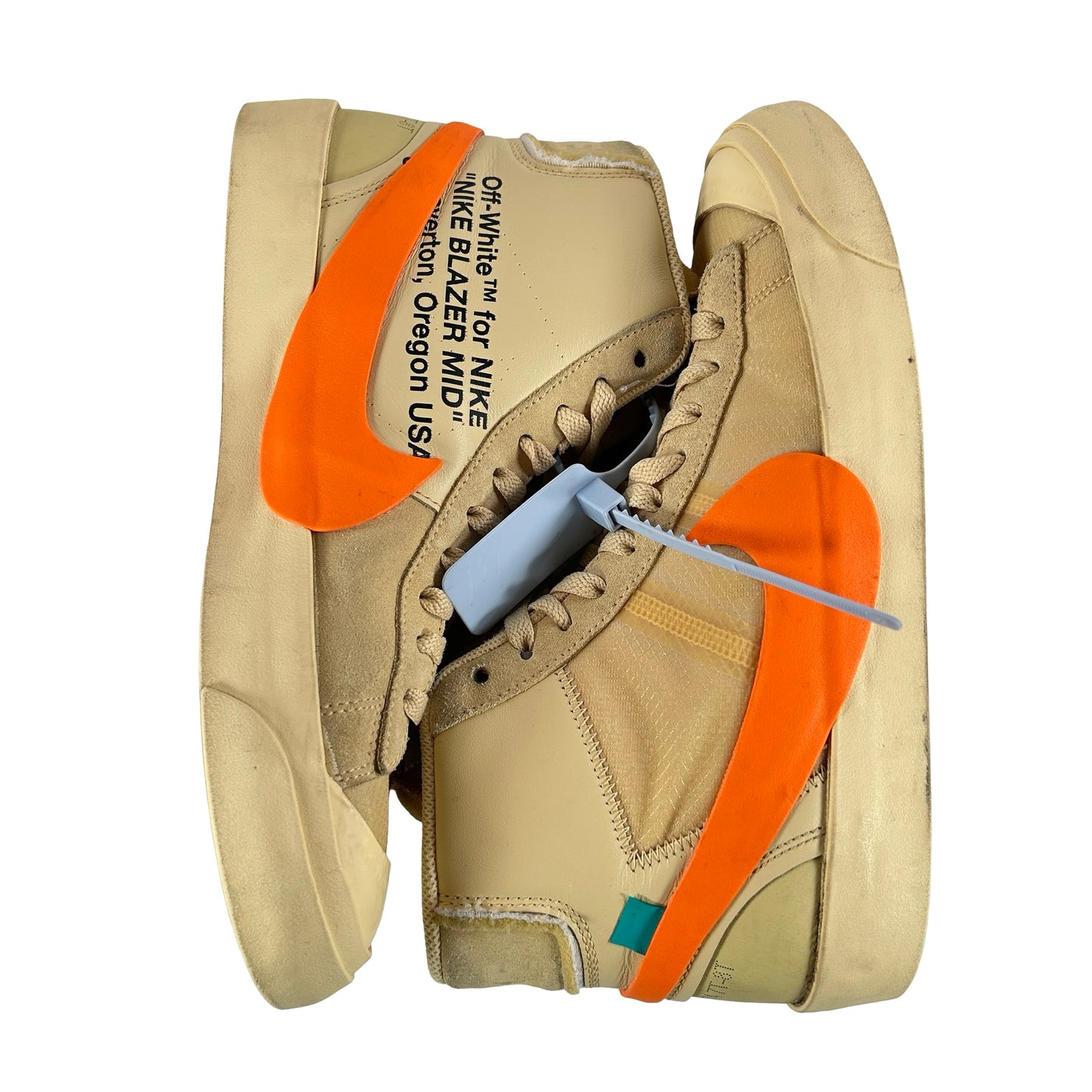 AA3832 700 Nike Blazer Blanco roto Naranja