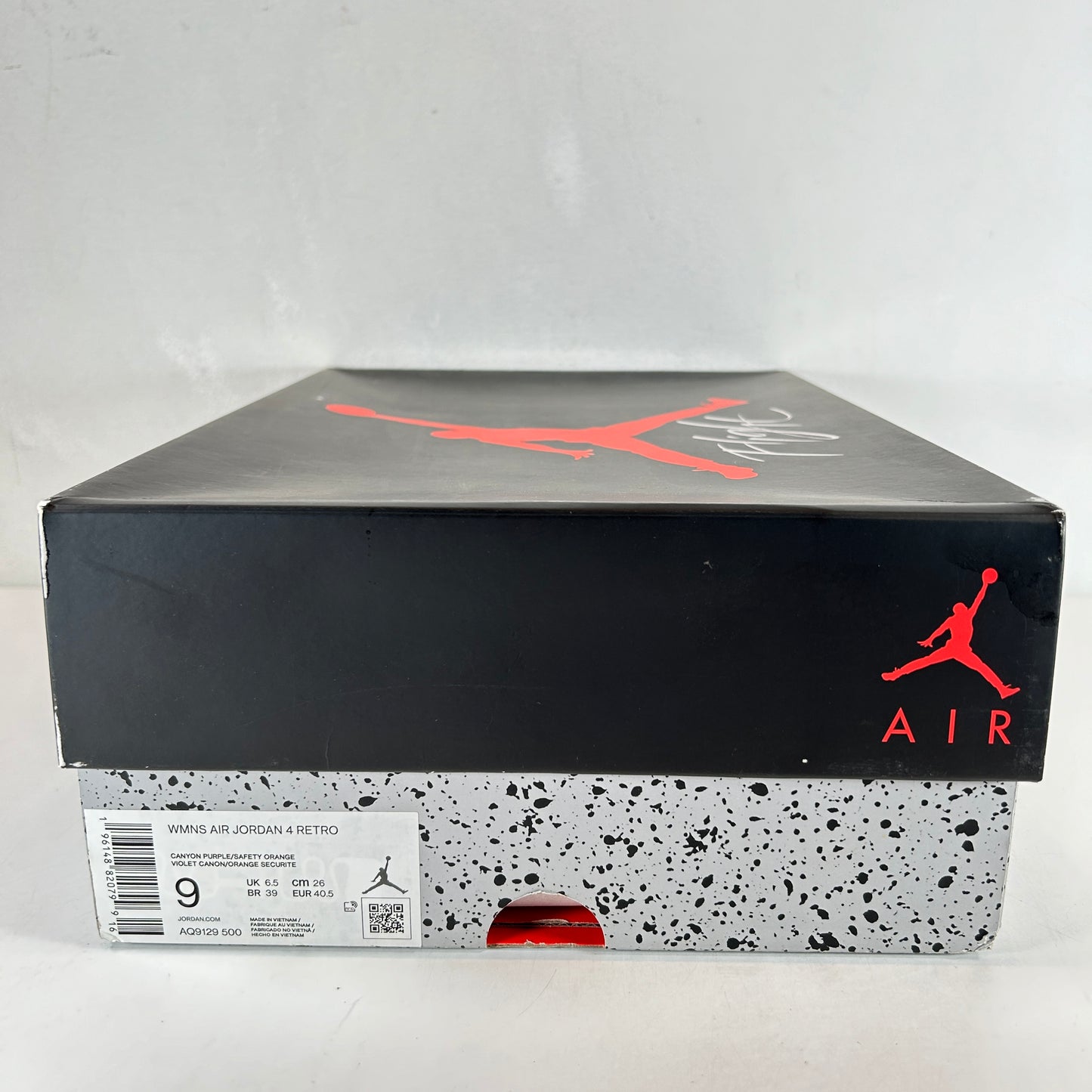 AQ9129 500 Jordan 4 Retro Canyon Purple [USED] - 9 W (Used)