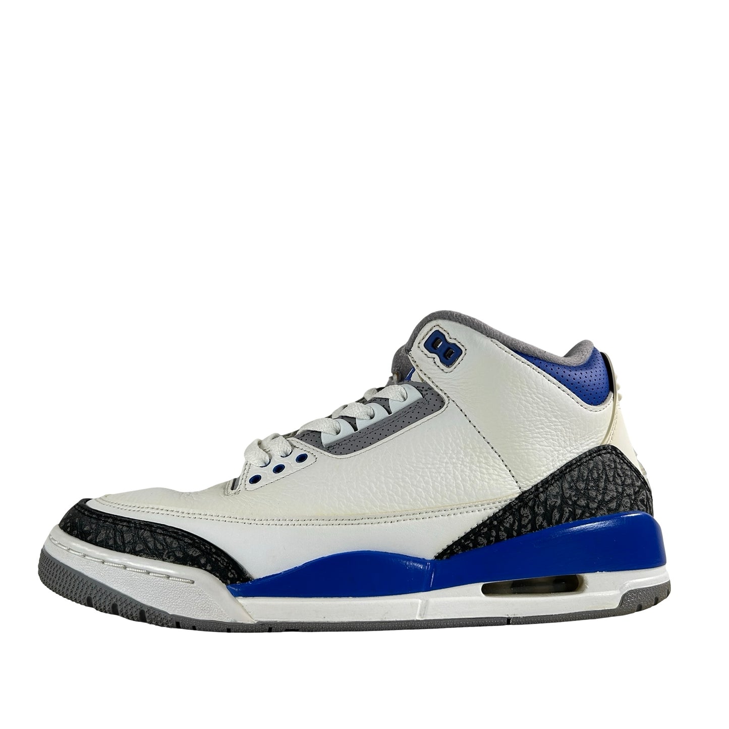 CT8532 145 Jordan 3 Retro Racer Blue [USED] - 9.5 M (Used) (No Box)