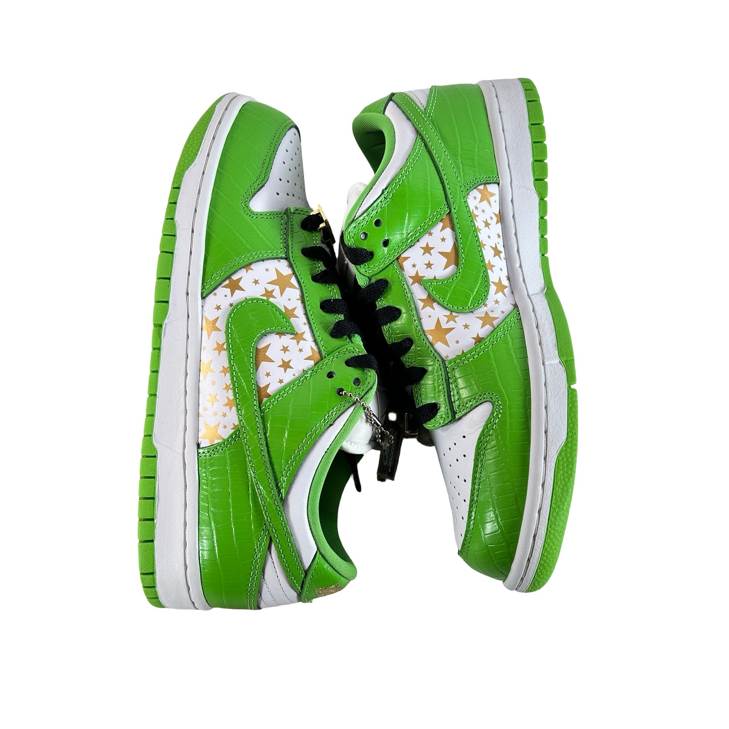 DH3228 101 Nike SB Dunk Low Supreme Stars Mean Green (2021) [USED] - 6.5 M (Used)