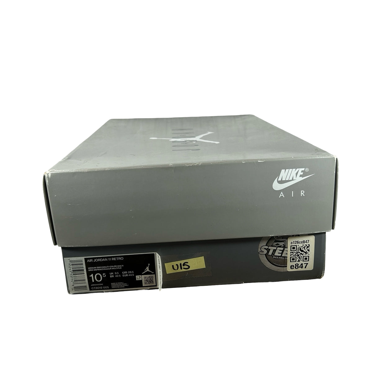 CT8012 005 Jordan 11 Retro Cool Grey (2021) [USED] - 10.5 M (Used15)