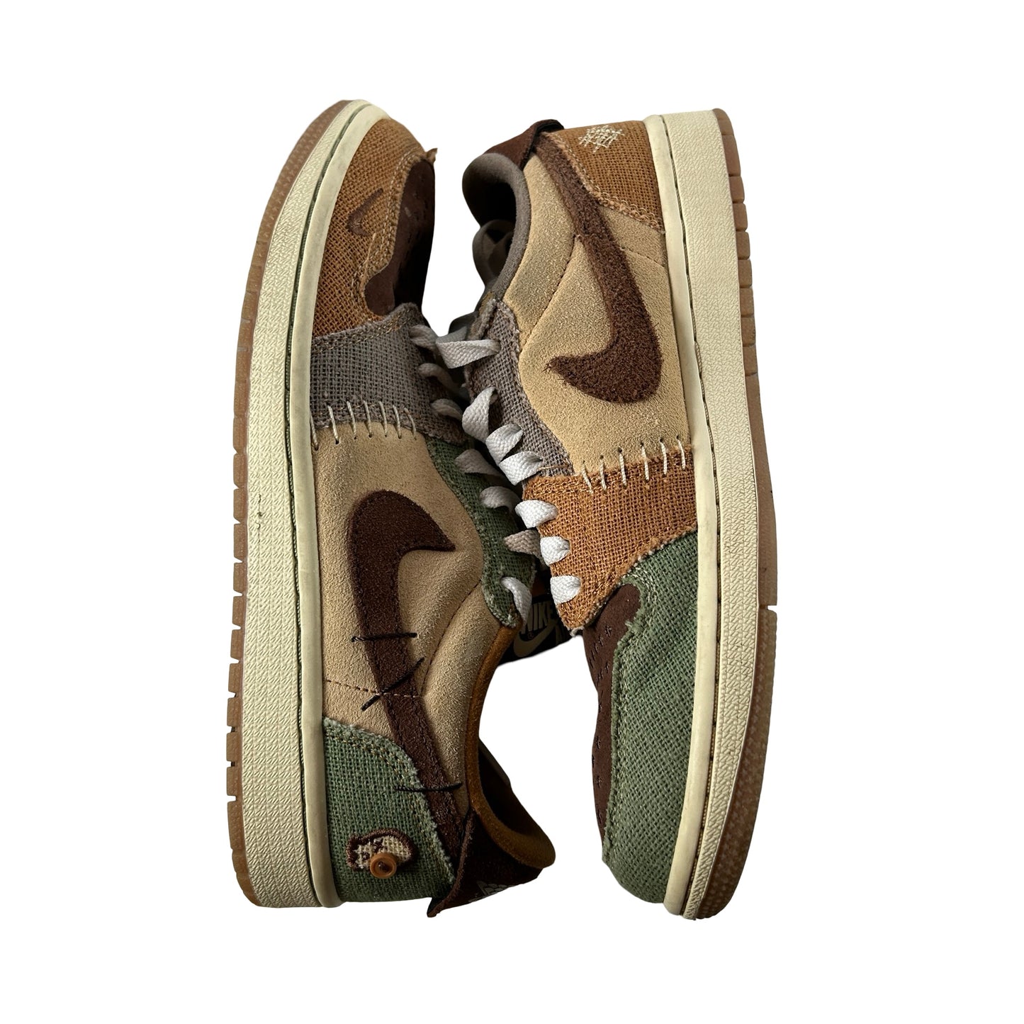 DZ7292 200 Jordan 1 Retro Low OG Zion Williamson Voodoo [USED] - 7 M (Used) (No Box)