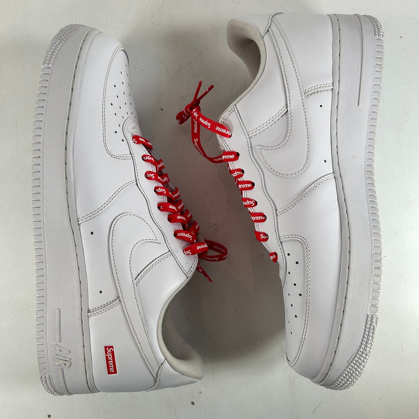 CU9225 100 AF1 Low Supreme White [USED] - 12 M (Used) (No Box)