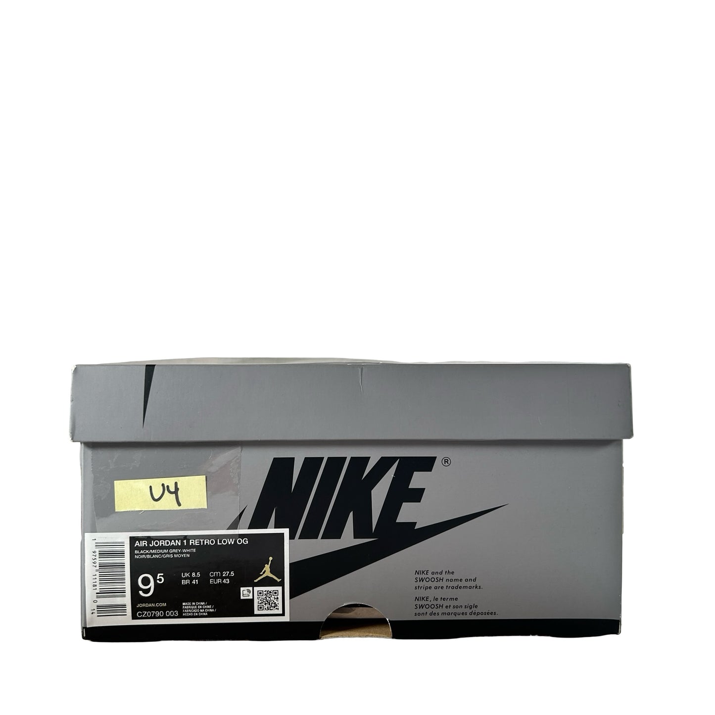 CZ0790 003 Jordan 1 Low OG Shadow (2024) [USED] - 9.5 M (Used4)