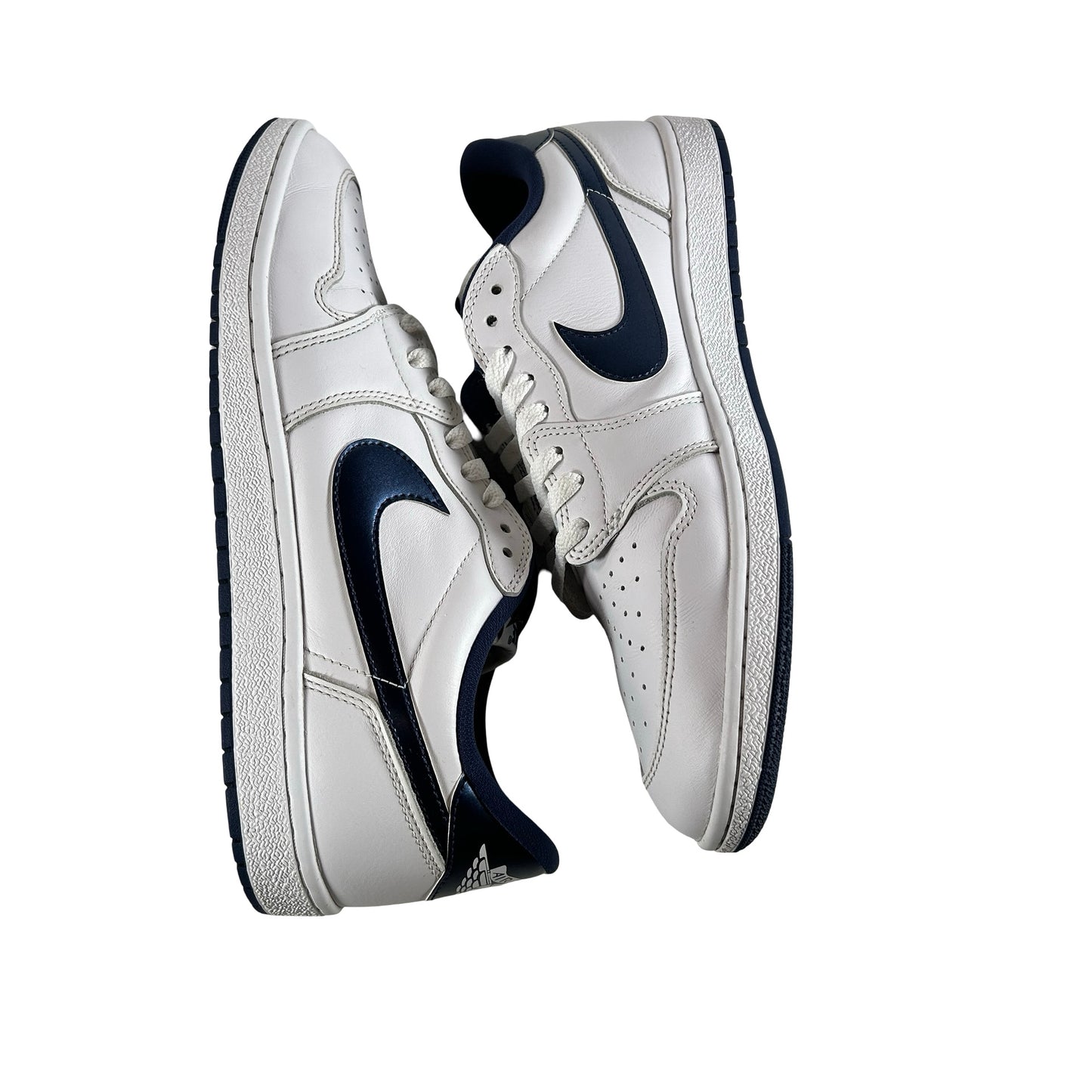 FB9933 141 Jordan 1 Retro Low '85 Metallic Blue [USED] - 13 M (Used) (No Box)