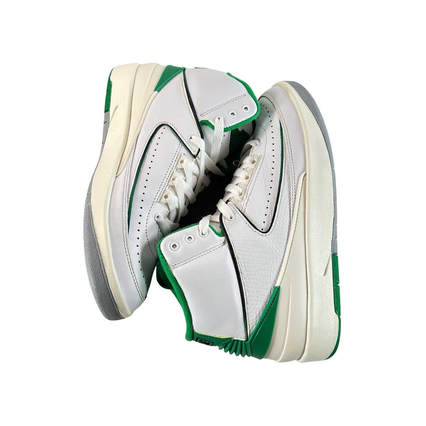 DQ8562 103 Jordan 2 Retro Lucky Green (GS) [USED] - 7 Y (Used)
