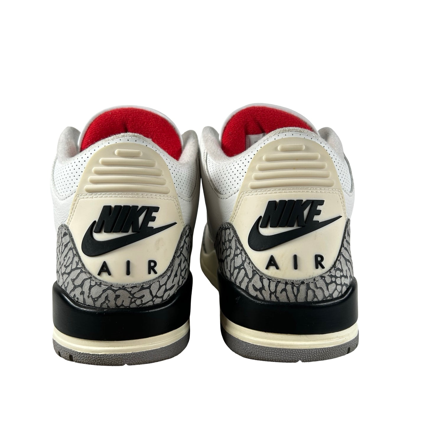 DN3707 100 Jordan 3 Retro White Cement Reimagined [USED] - 9.5 M (Used16)