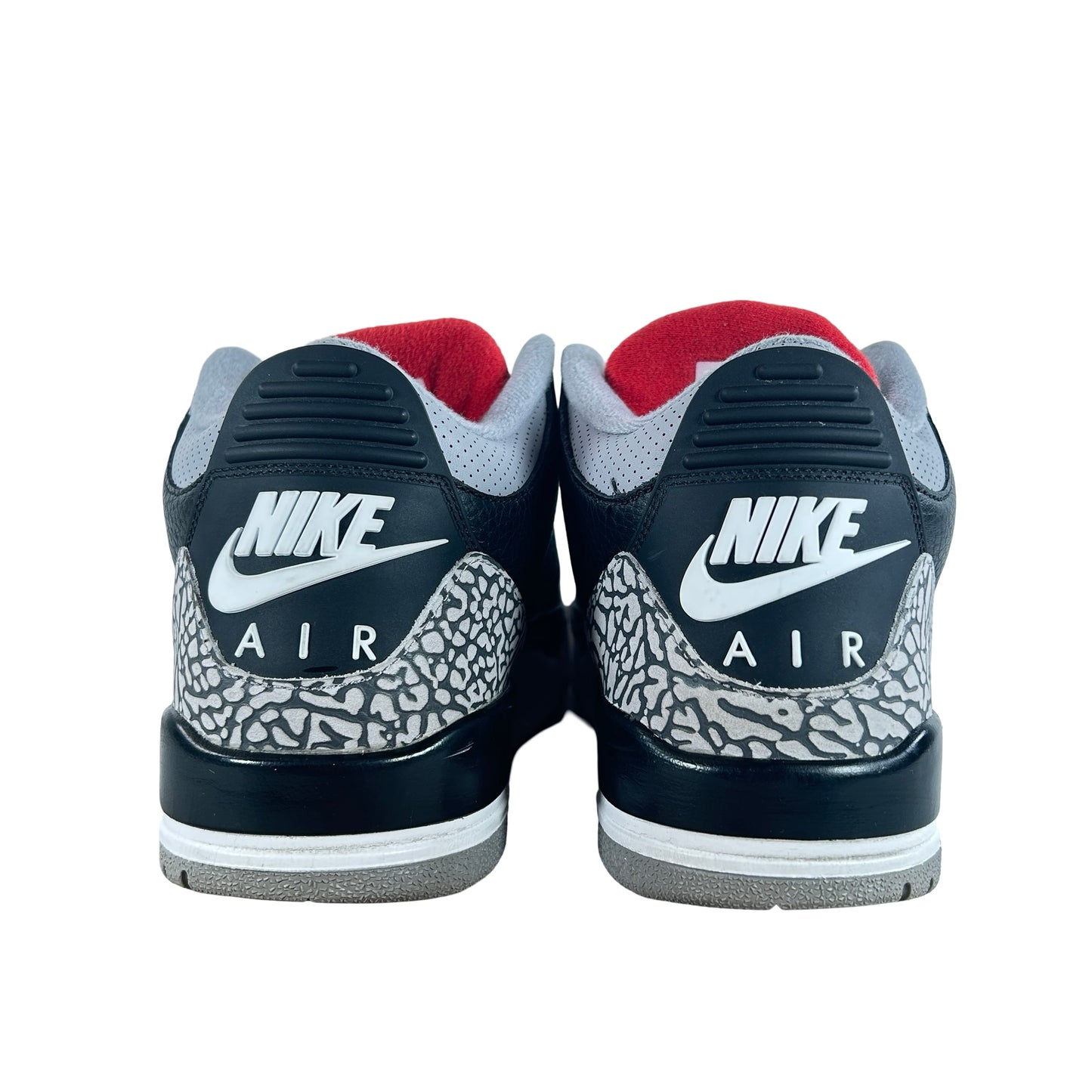 854262 001 Jordan 3 Black Cement 2018 [USED] - 11 M (Used4) (No Box4)