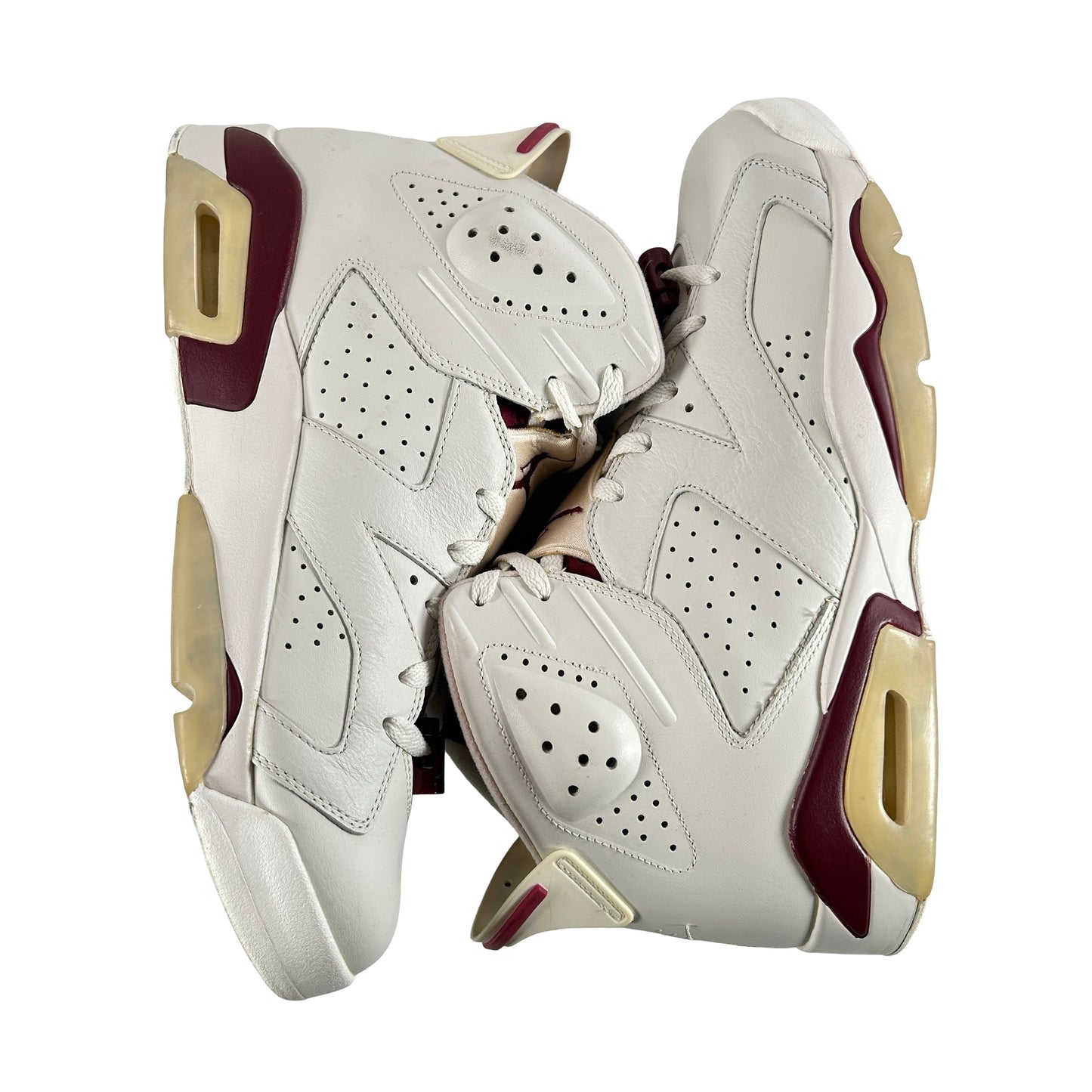 384664 116 Jordan 6 Maroon [USED] - 12 M (Used) (No Box)