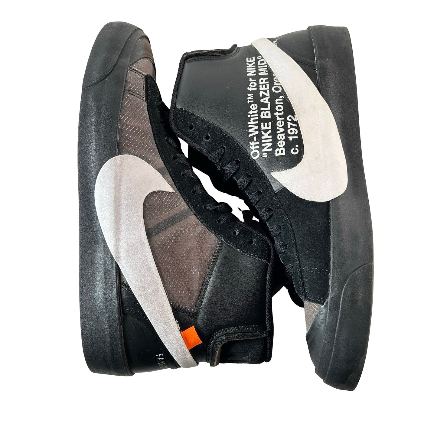 AA3832 001 Nike Blazer Off-White Black [USED] - 10.5 M (Used2)