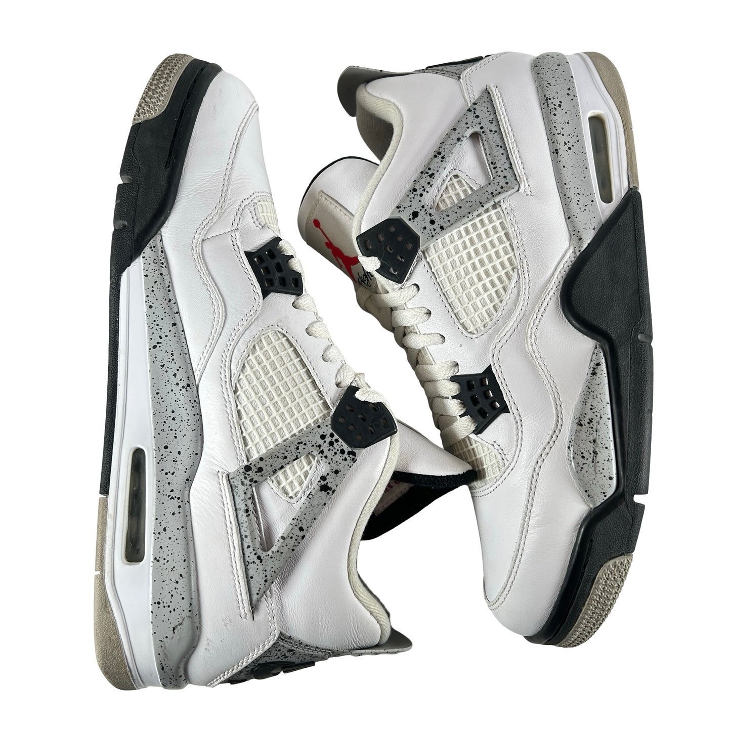 840606 192 Jordan 4 Retro White Cement (2016) [USED] - 10 M (Used) (Replace Box)