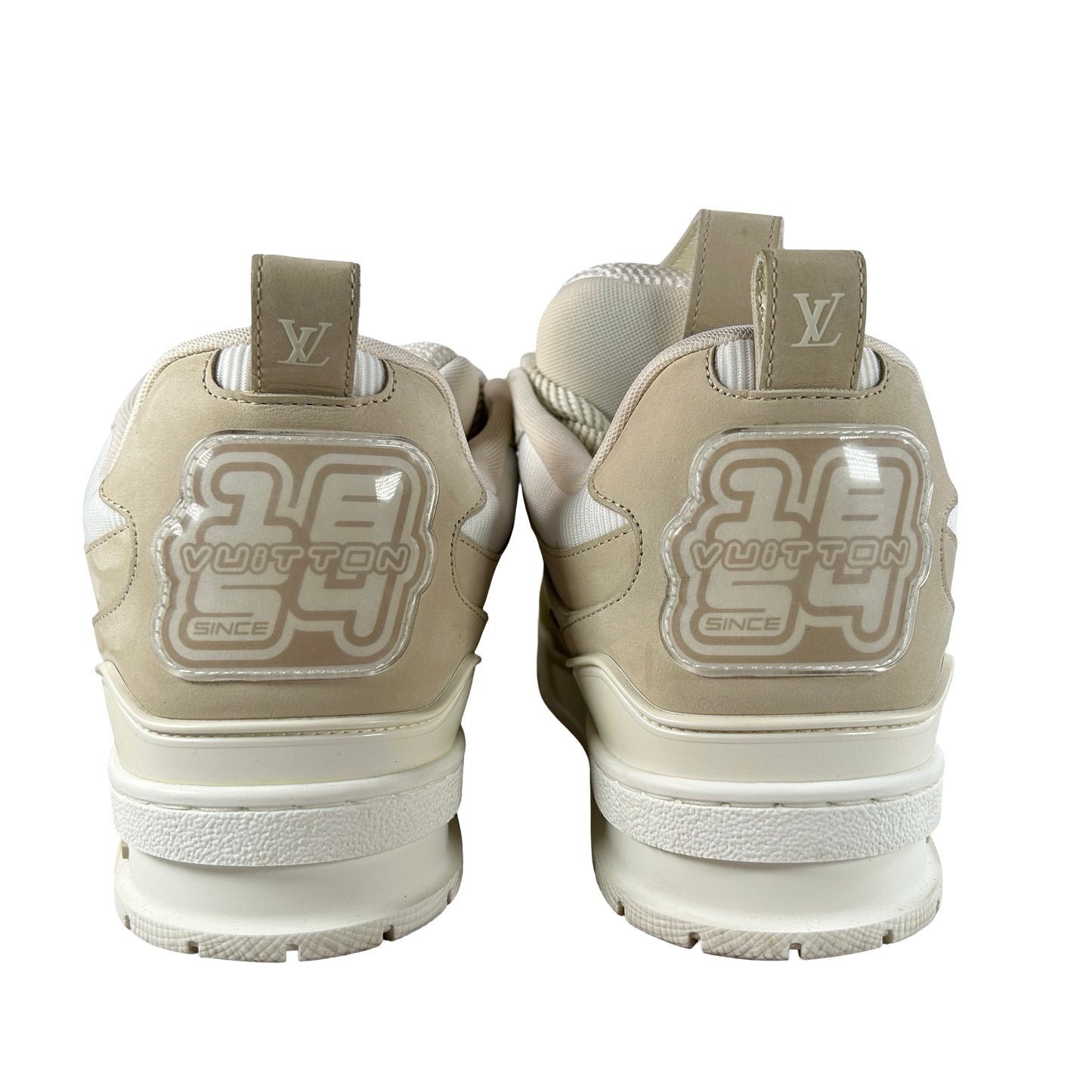 Louis Vuitton LV Skate Sneaker Beige White [USED] - LV 8 (US 9.5) (Used2)