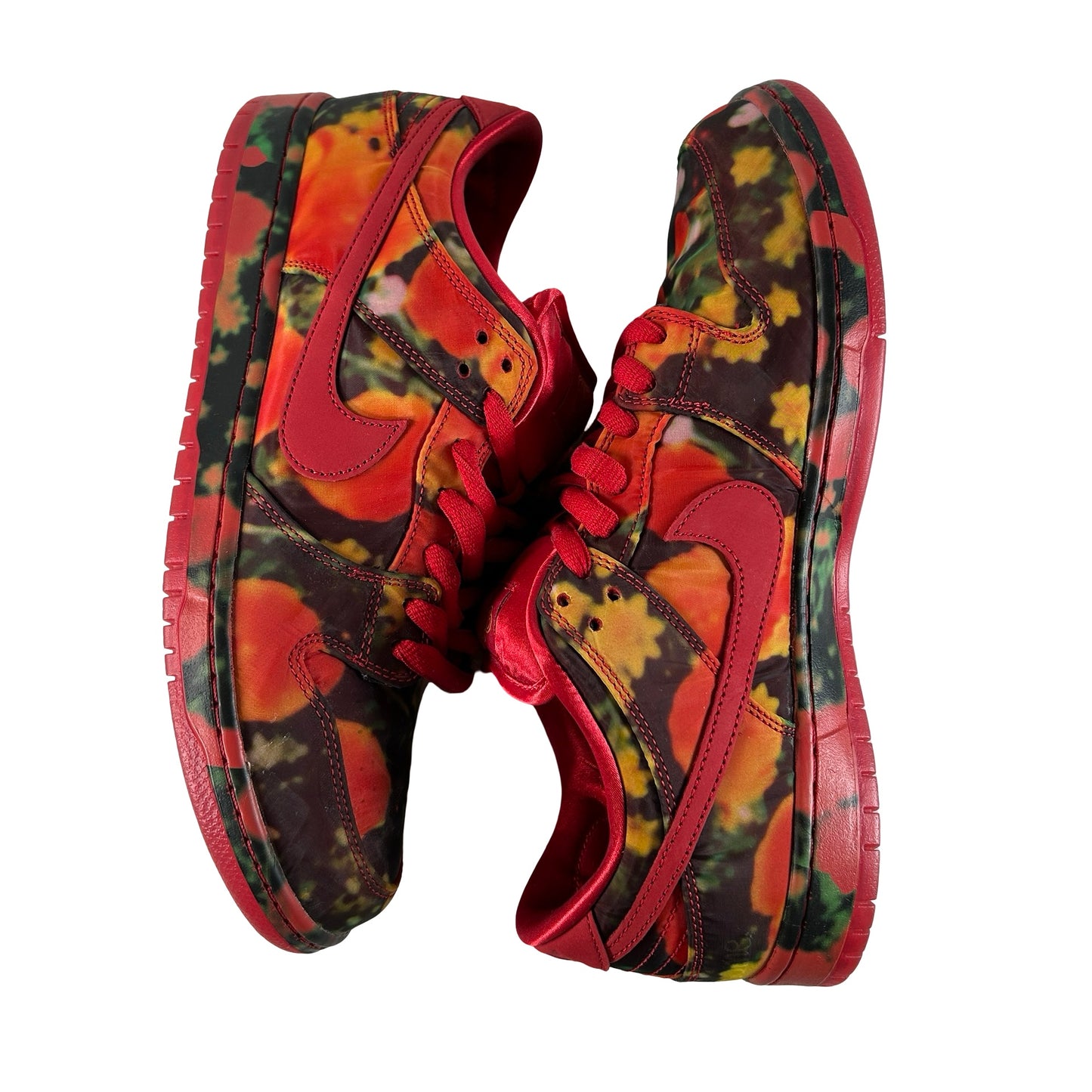 FZ1291 600 Nike SB Dunk Low The Wizard of Oz Poppy Field [USED] - 11 M (Used)