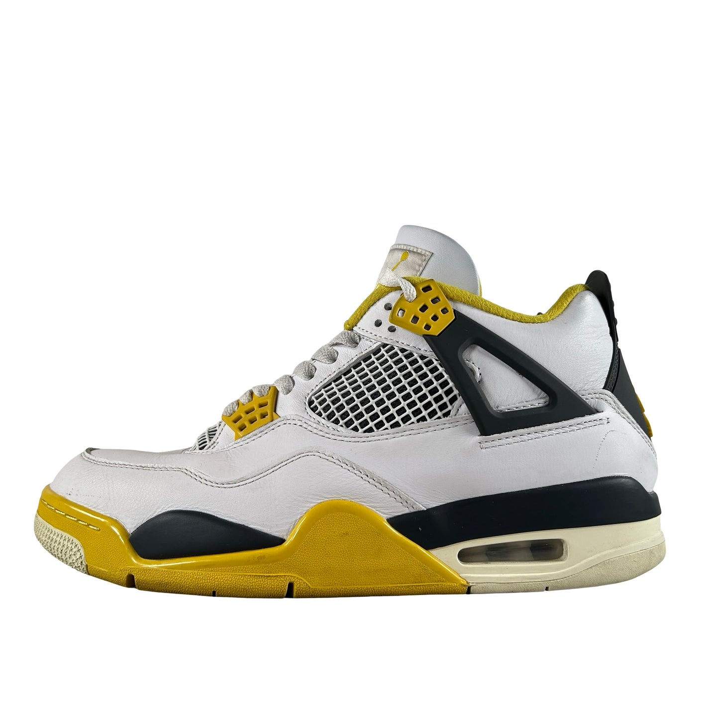 AQ9129 101 Jordan 4 Retro Vivid Sulfur (Women's) [USED] - 11 W (Used) (No Box)