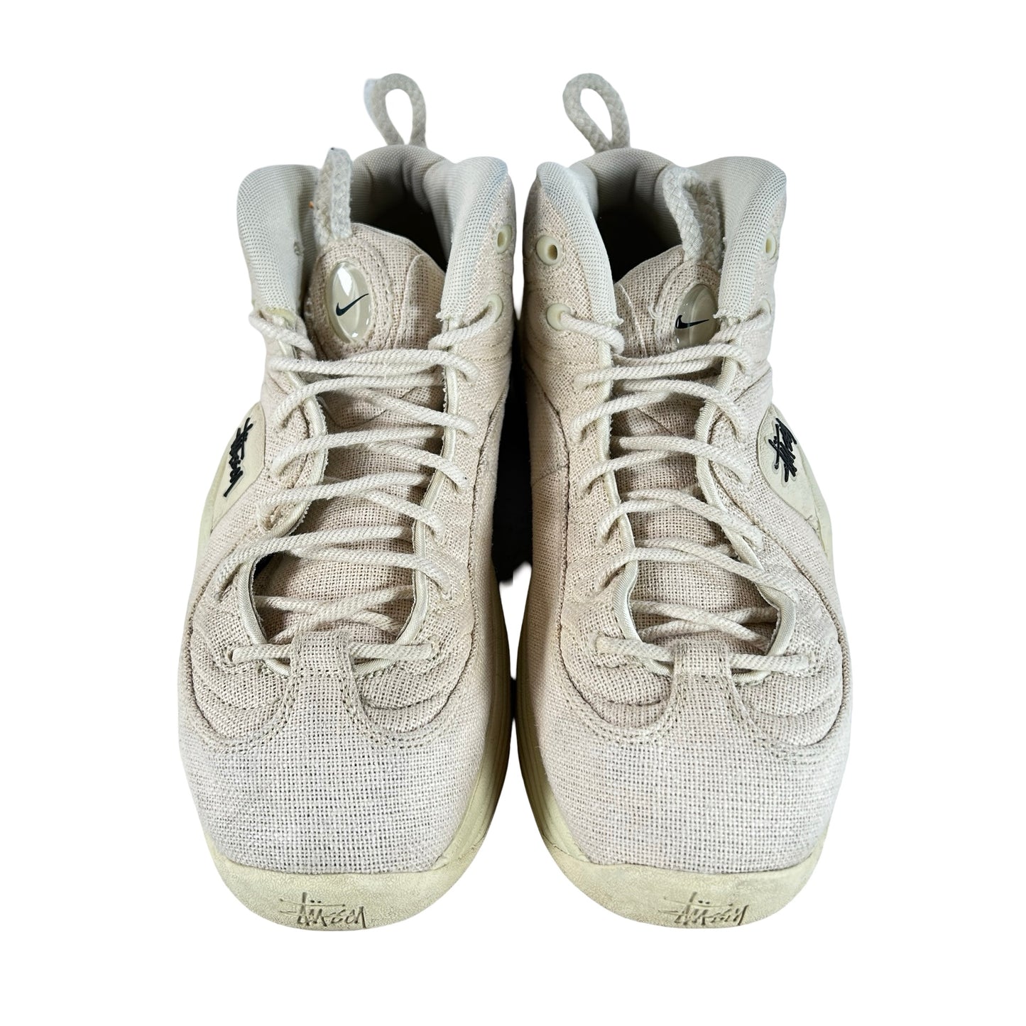 DQ5674 200 Nike Air Penny 2 Stussy Fossil [USED] - 9.5 M (Used)