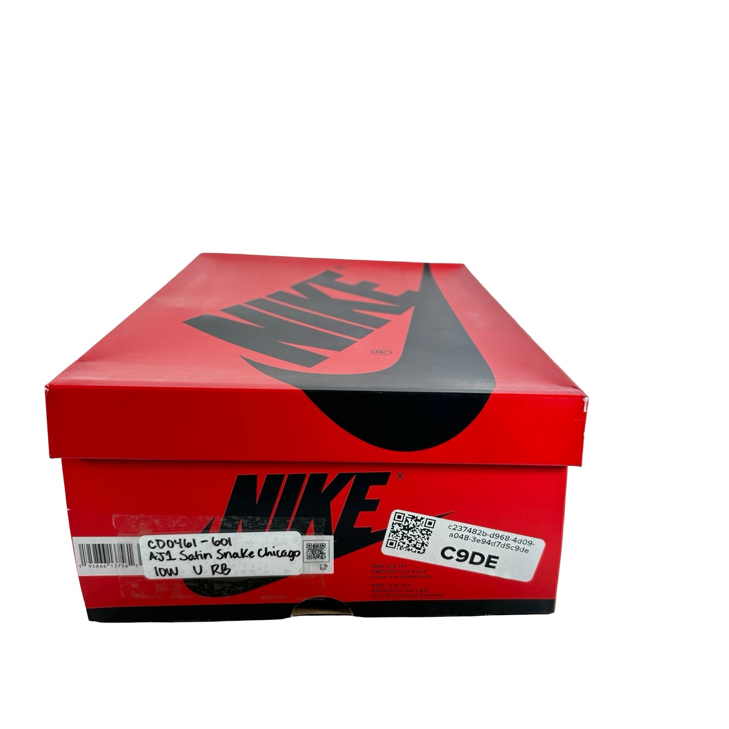 CD0461 601 Jordan 1 Retro High Satin Snake Chicago (Women's) [USED] - 10 W (Used) (Replace Box)