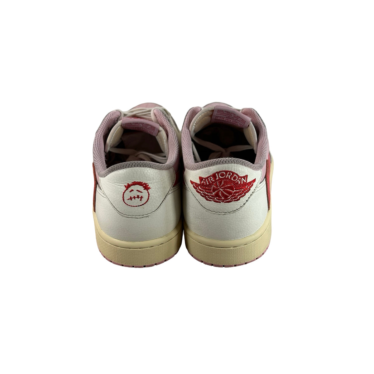IQ7604 101 Jordan 1 Retro Low OG SP Travis Scott Sail Tropical Pink [USED] - 9 M (Used4)