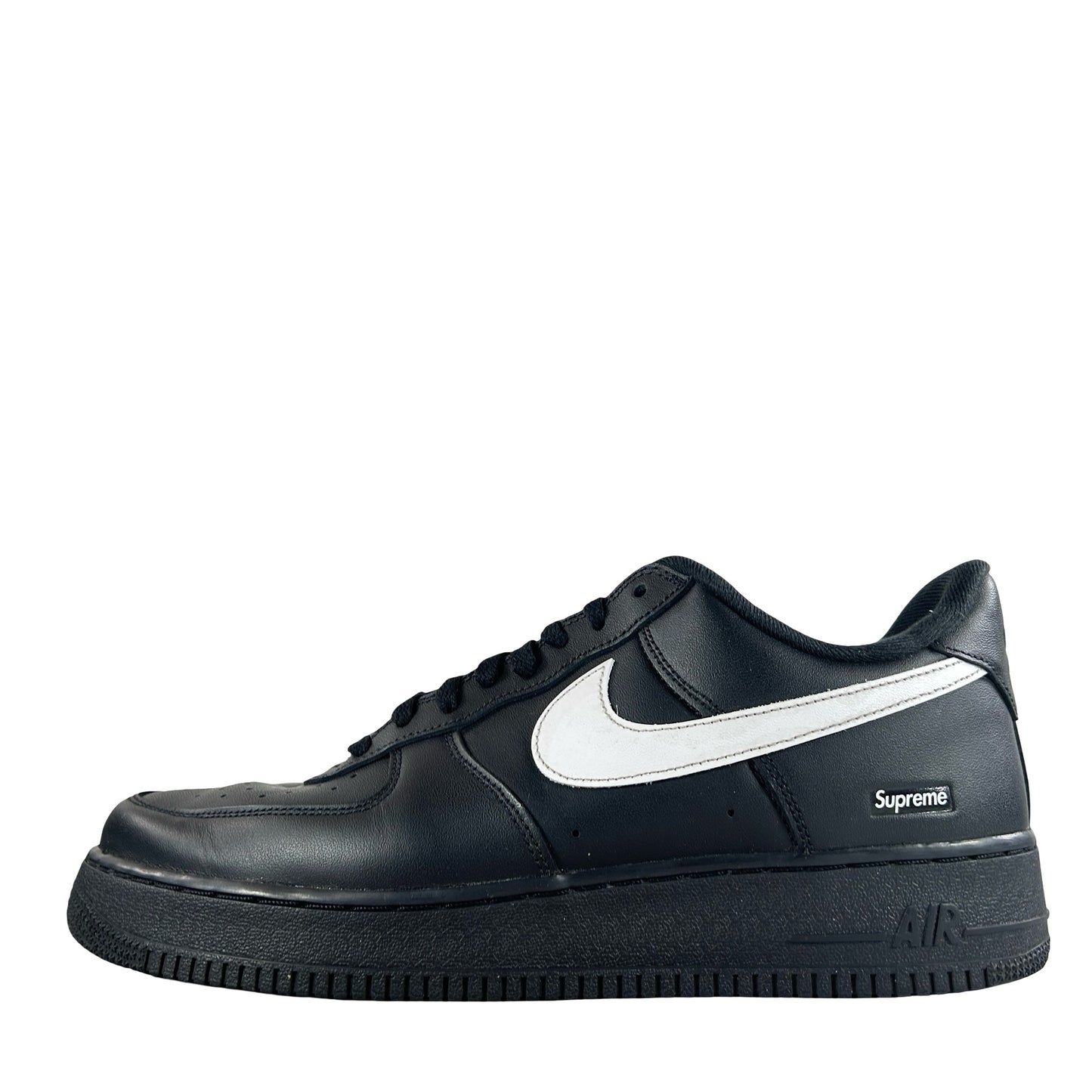 CU9225 002 Nike Air Force 1 Low Supreme Black White [USED] - 12 M (Used2)