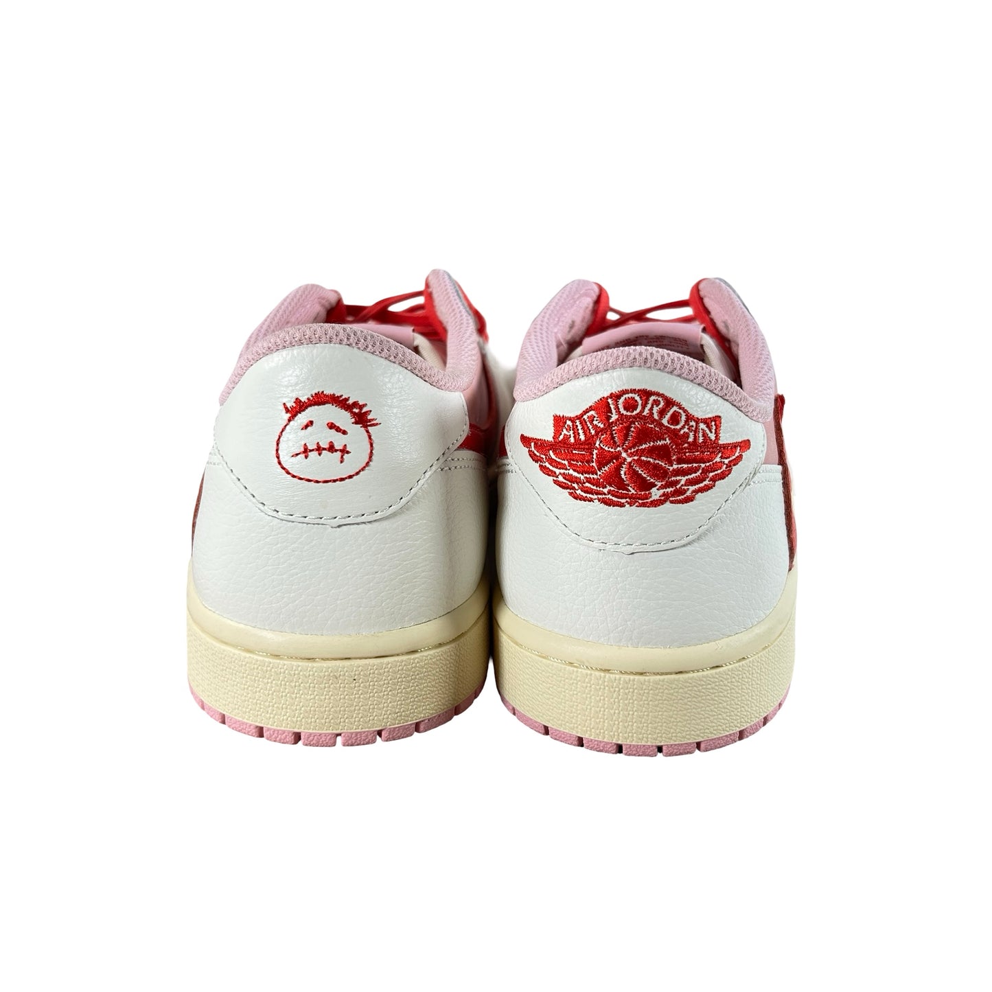 IQ7604 101 Jordan 1 Retro Low OG SP Travis Scott Sail Tropical Pink [USED] - 9.5 M (Used4)