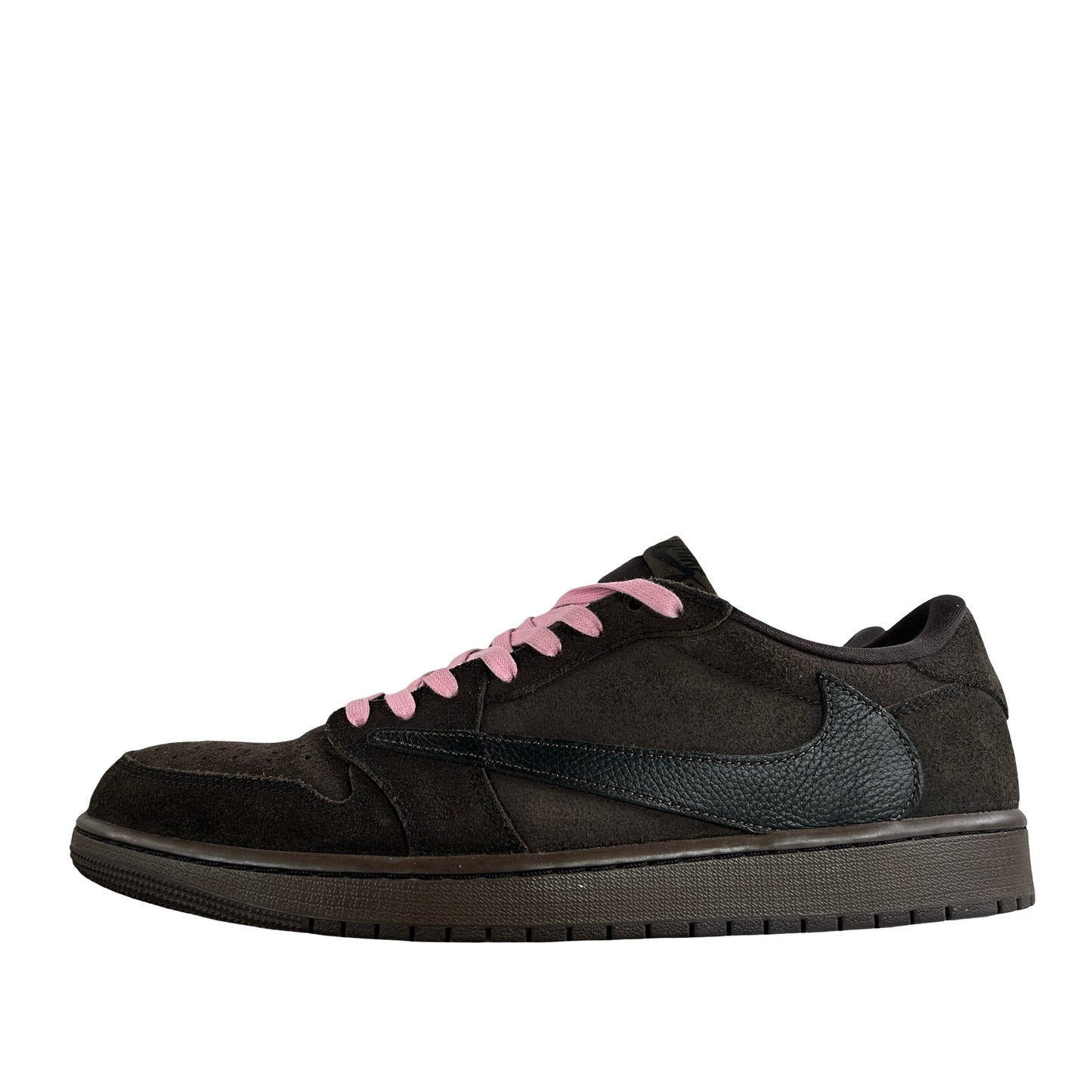 DM7866 202 Jordan 1 Retro Low OG SP Travis Scott Velvet Brown [USED] - 13 M (Used5)