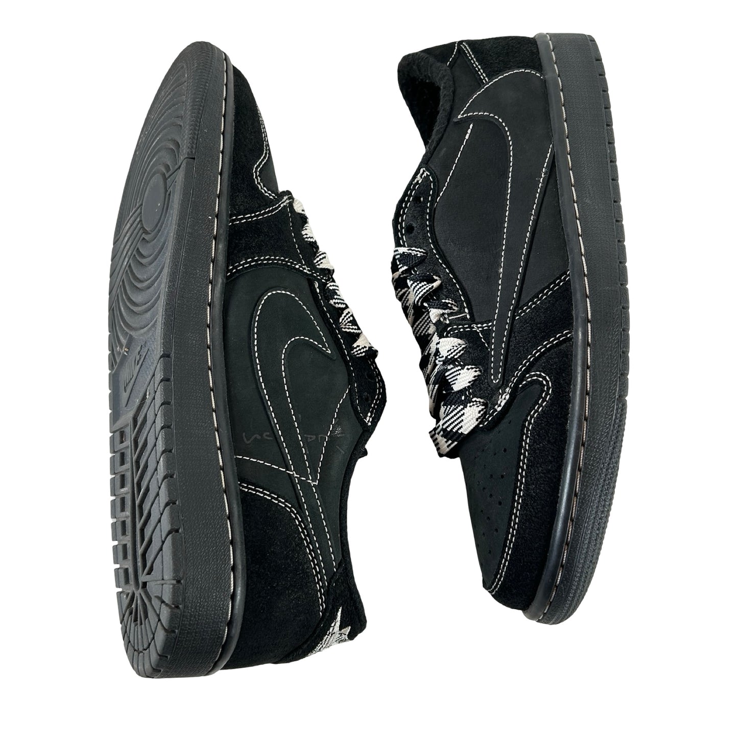 DM7866 001 Jordan 1 Retro Low OG SP Travis Scott Black Phantom [USED] - 9 M (Used7)