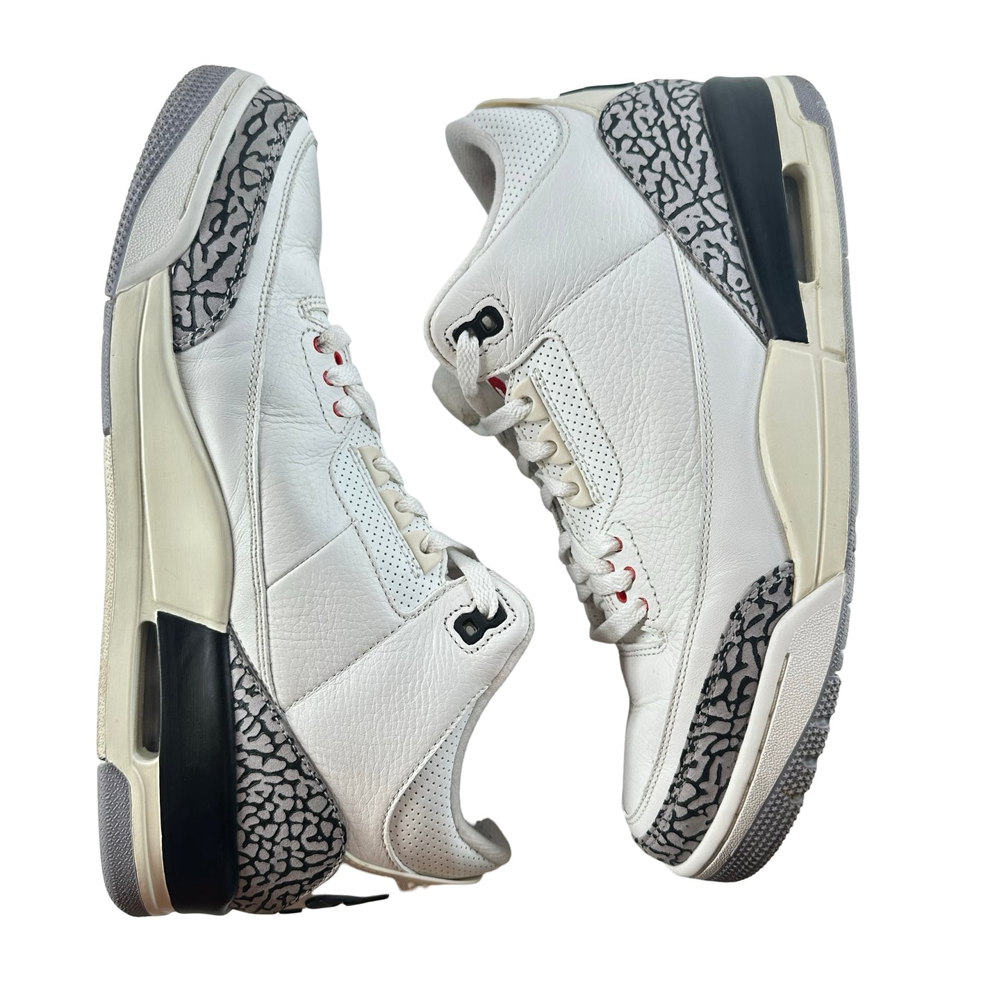 DN3707 100 Jordan 3 Retro White Cement Reimagined [USED] - 11 M (Used12)