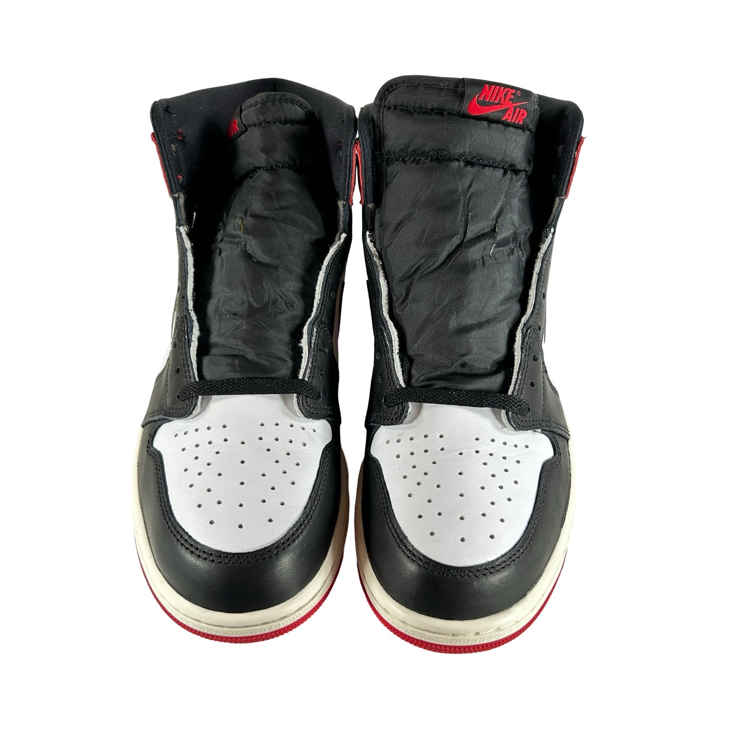 DZ5485 106 Air Jordan 1 High OG Black Toe Reimagined [USED] - 11 M (Used3)