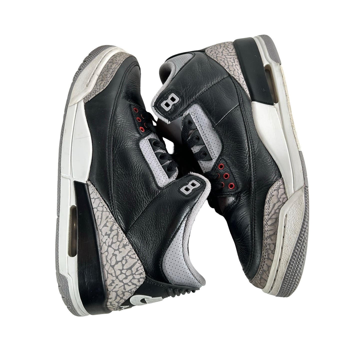 DN3707 010 Jordan 3 Retro Black Cement Reimagined (2024) [USED] - 9.5 M (Used12)