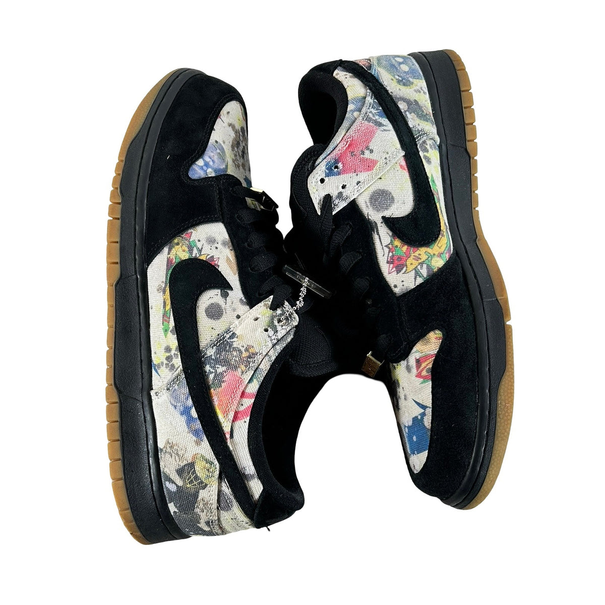 FD8778 001 Nike SB Dunk Low Supreme Rammellzee [USED] - 12 M (Used2) (No Box2)