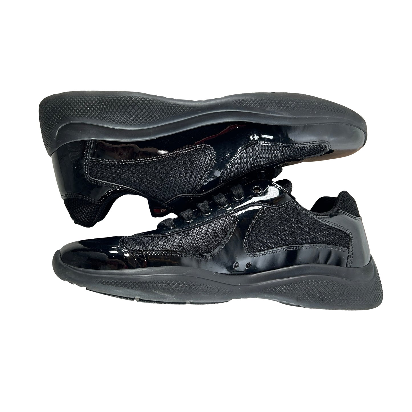 4E3400 ASZ F002 Prada America's Cup Black [USED] - UK 8 (Used)