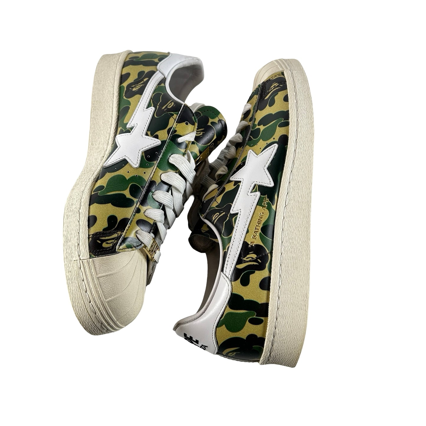 GZ8981 adidas Superstar Bape ABC Camo Green [USED] - 9.5 (Used)