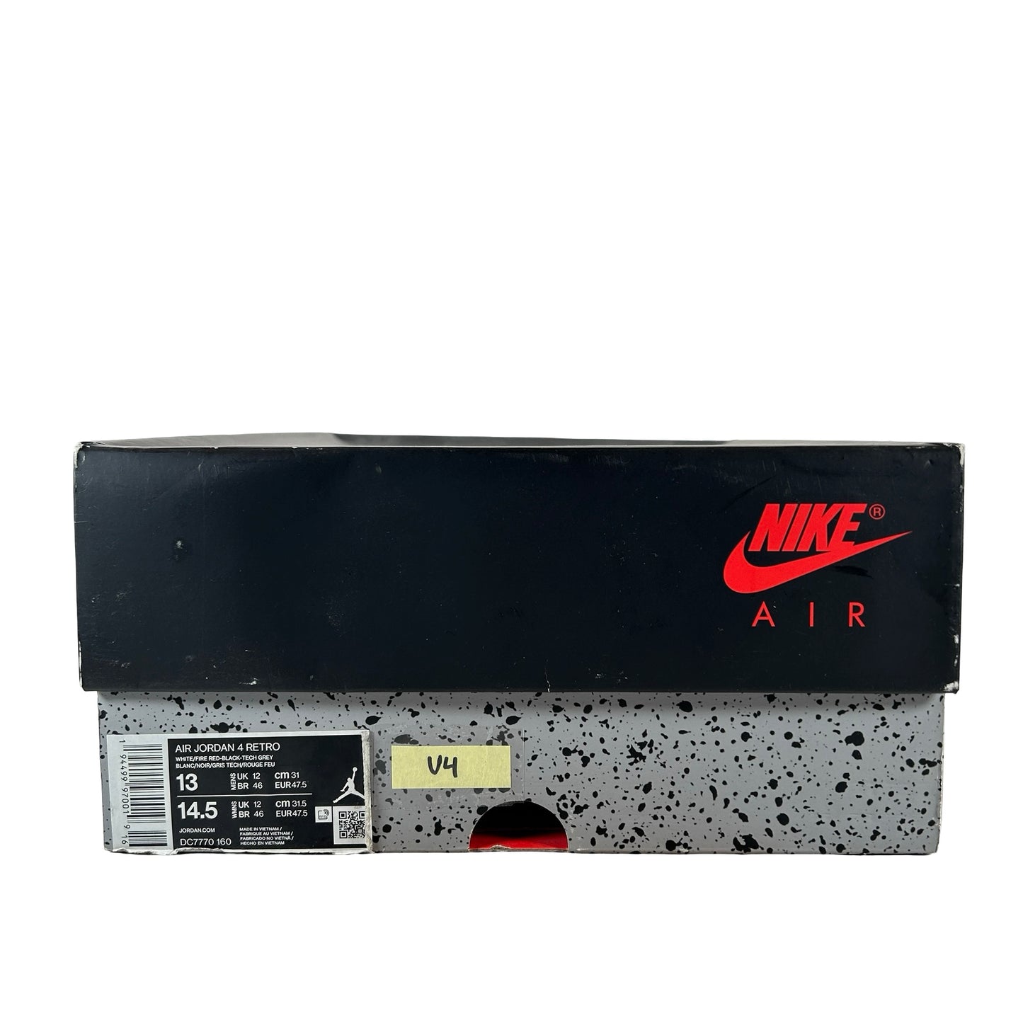 DC7770 160 Jordan 4 Retro Fire Red (2020) [USED] - 13 M (Used4)