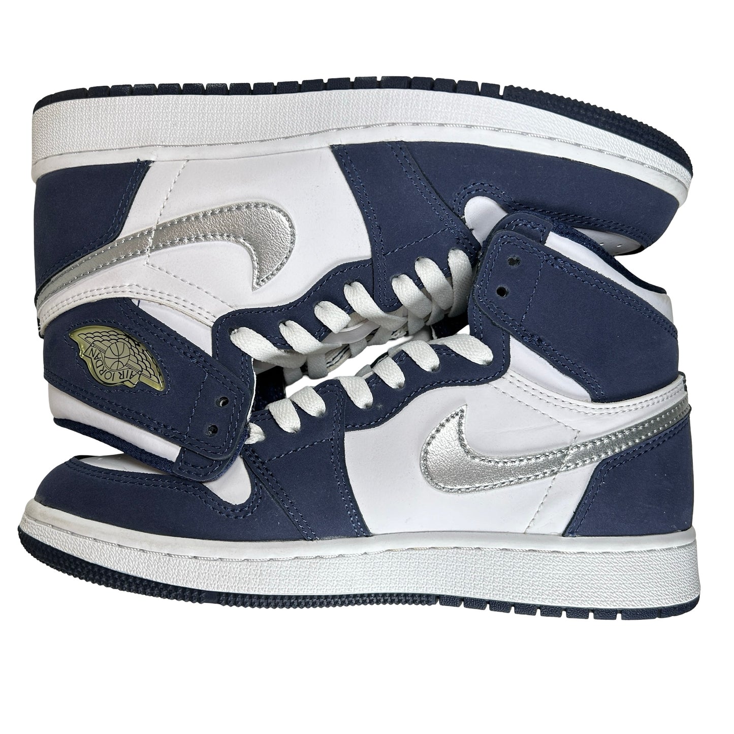 575441 141 Jordan 1 Retro High CO Japan Midnight Navy (GS) [USED] - 5 Y (Used) (No Box)