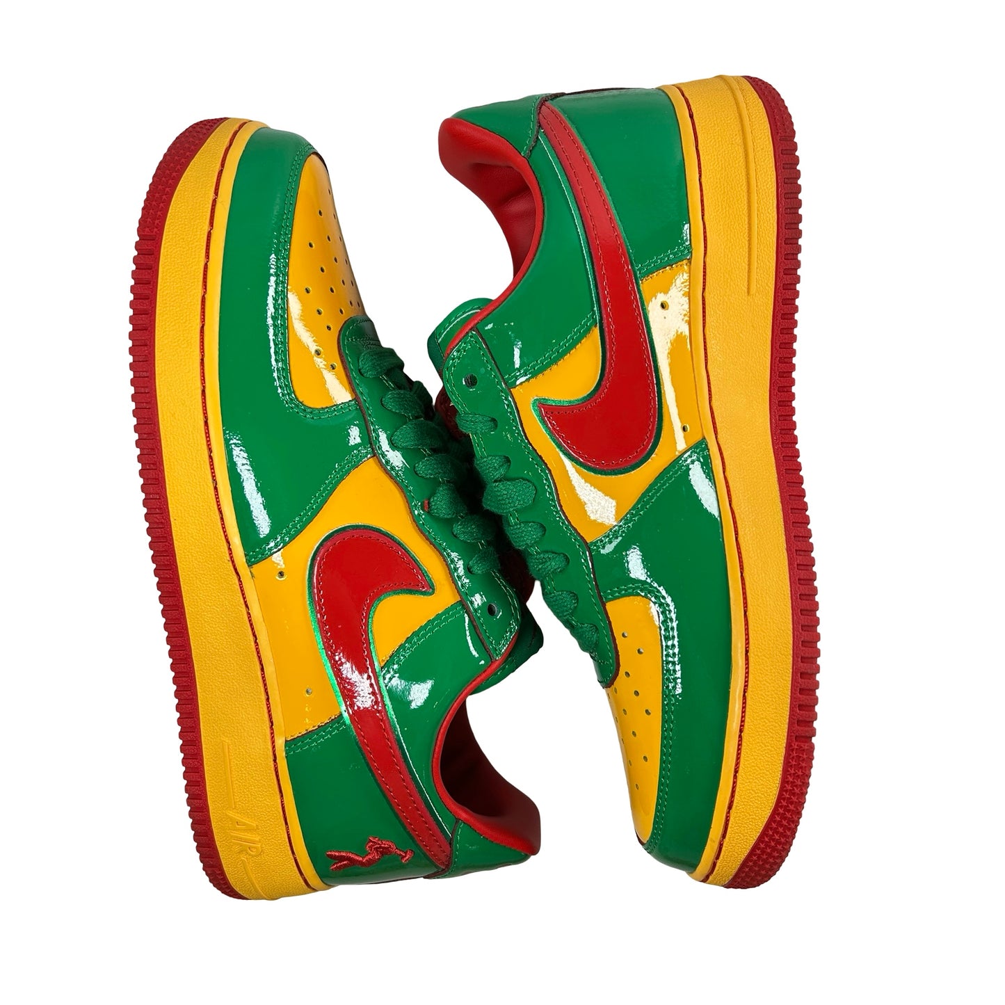 IH4383 300 Nike Air Force 1 Low Lil Yachty Concrete Boys Lucky Green [USED] - 8.5 M (VNDS)