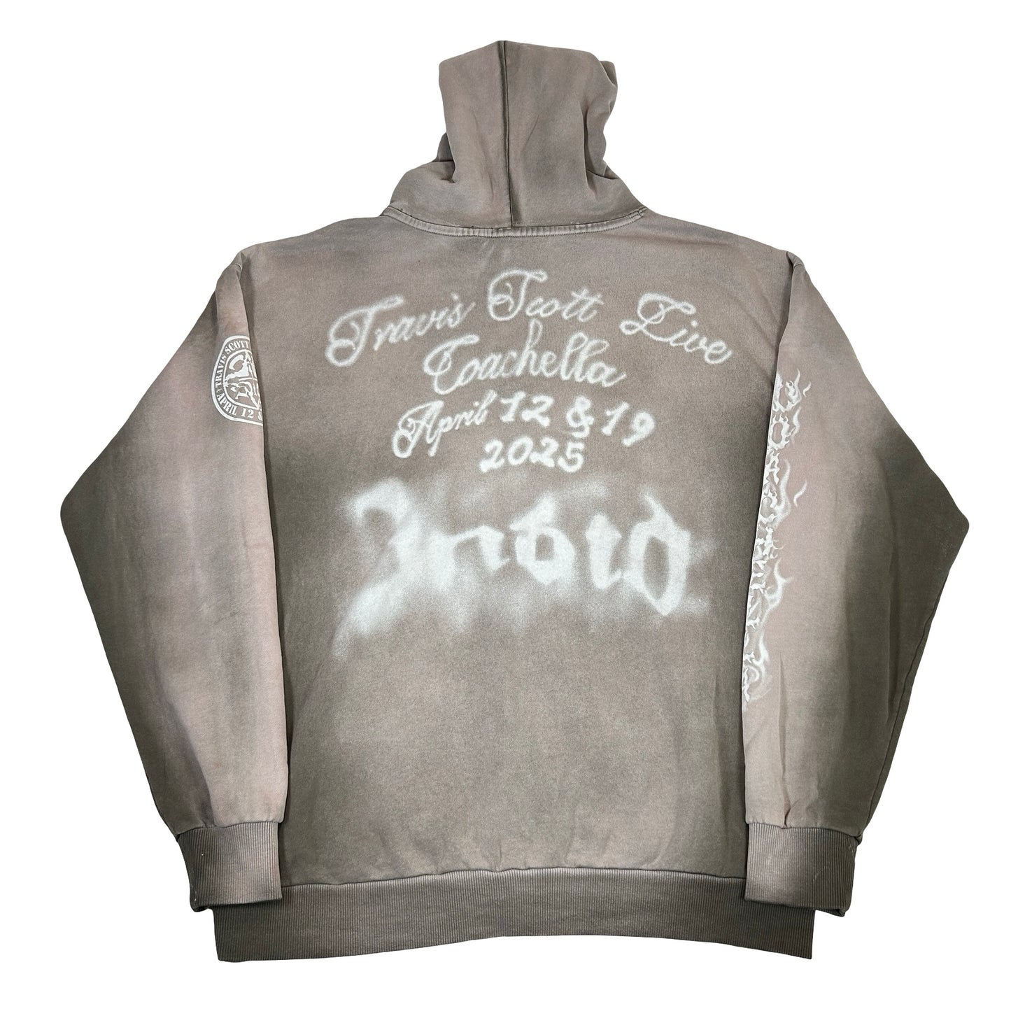 Travis Scott Cactus Jack x Coachella (2025) Birds Zip Up Hoodie
