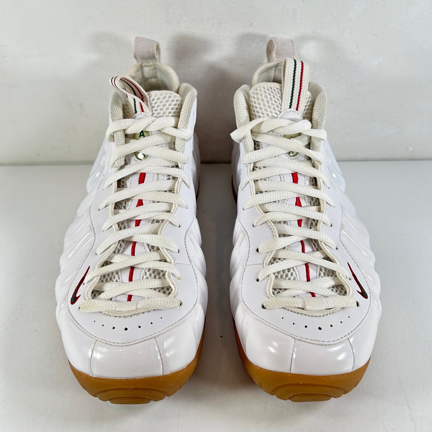 624041 102 Nike Air Foamposite Pro White Gucci [USED] - 11 M (VNDS) (Replace Box)