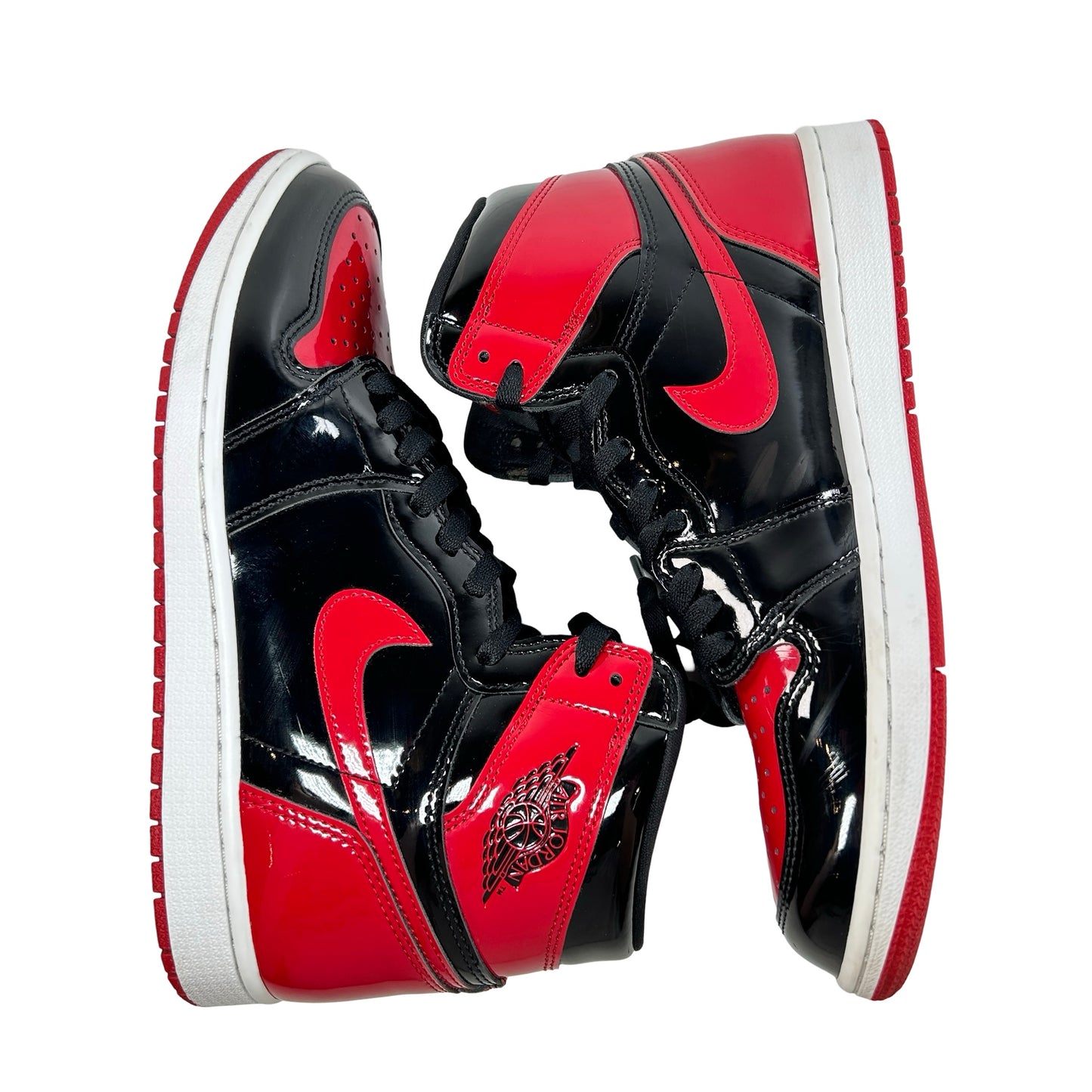 555088 063 Jordan 1 Retro High OG Patent Bred [USED] - 10.5 M (Used5)