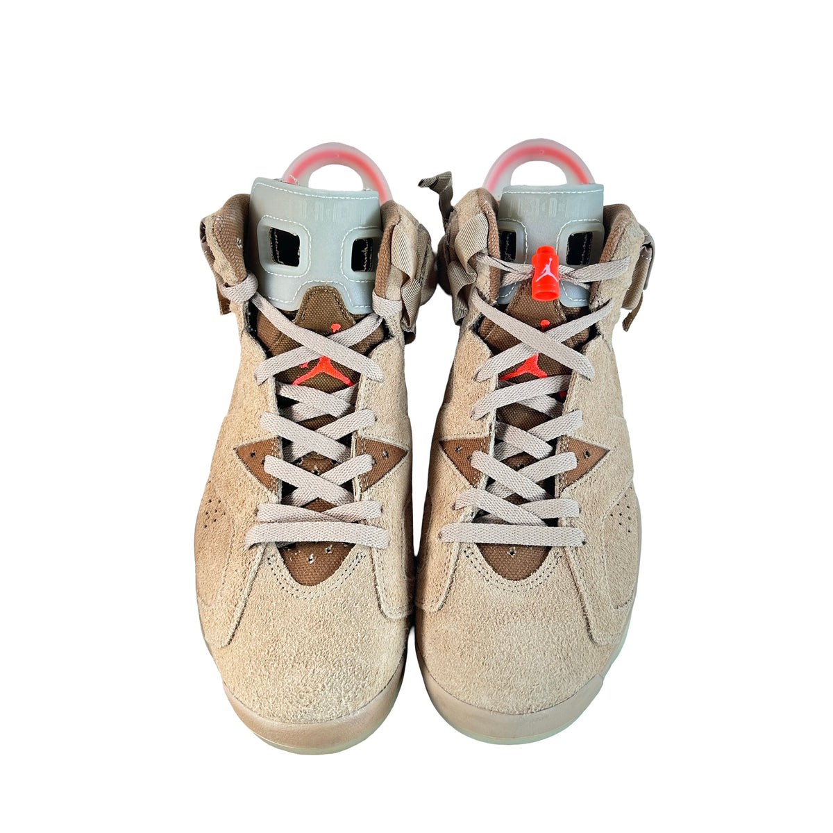 DH0690 200 Jordan 6 Retro Travis Scott British Khaki [USED] - 9.5 M (Used6)