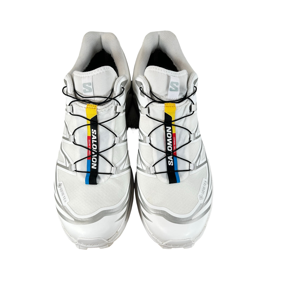 L47581100 Salomon XT-6 White Ftw Silver [USED] - 11.5 M (Used)