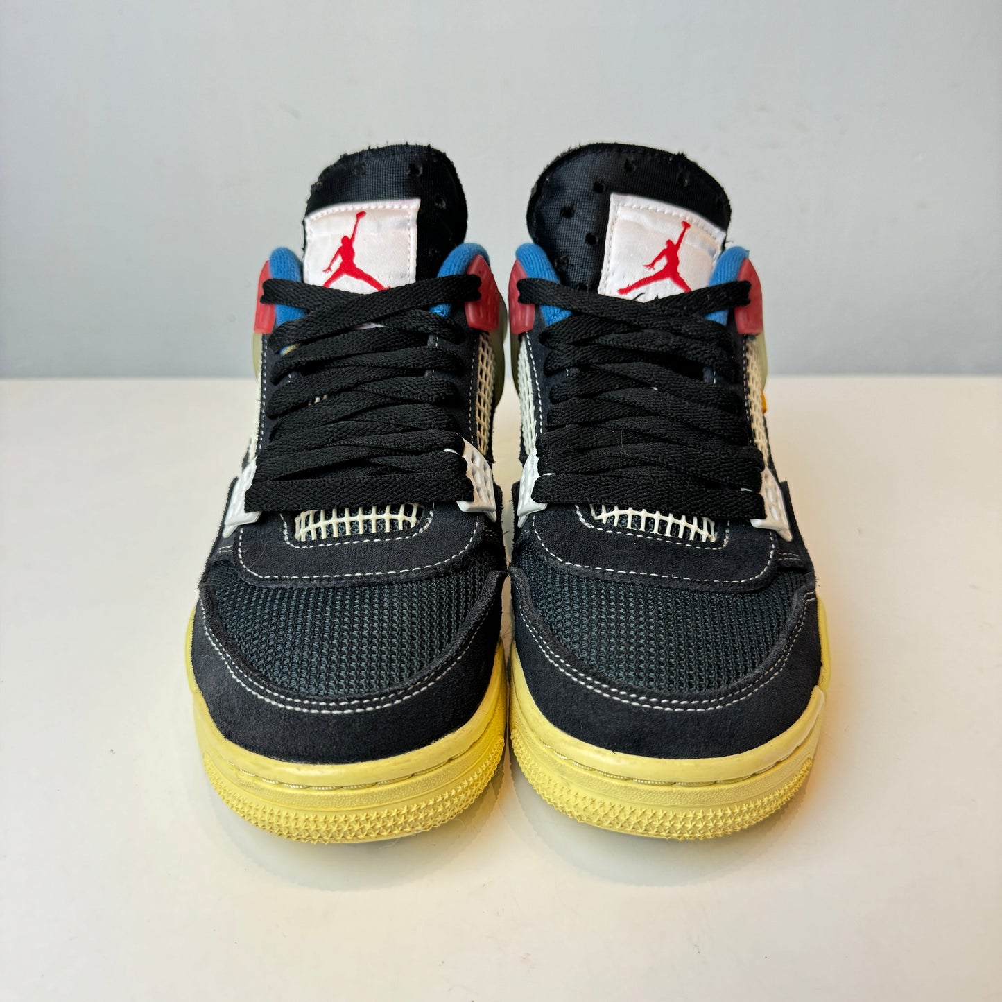 DC9533 001 Jordan 4 Retro Union Off Noir [USED] - 5 M (Used)