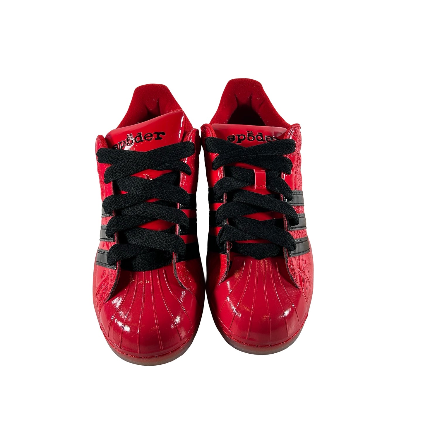 KJ7005 adidas Superstar Sp5der Red Black [USED] - 9 M (Used)